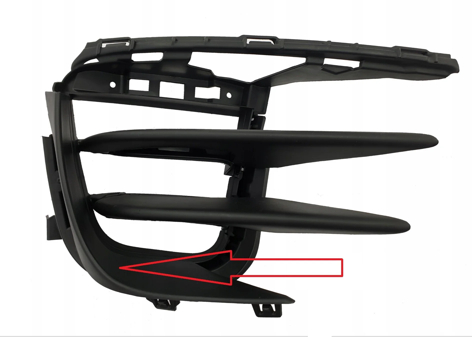 Listwa kratki zderzaka PORSCHE MACAN 95B 14-17r PRAWA (95B8078201E0, 95B8078201)