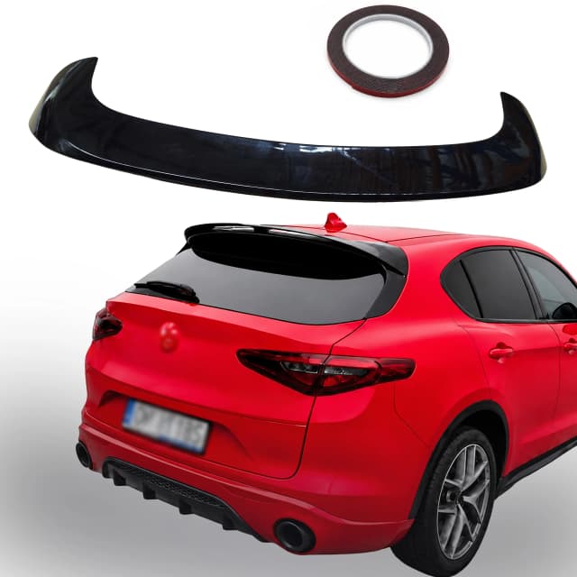 Spoiler na klapę ALFA STELVIO 17-26r BLACK