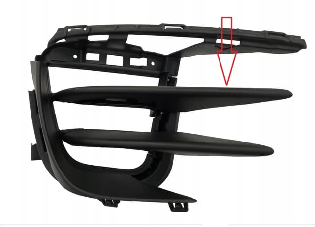 Listwa kratki zderzaka PORSCHE MACAN 95B 14-17r PRAWA górna