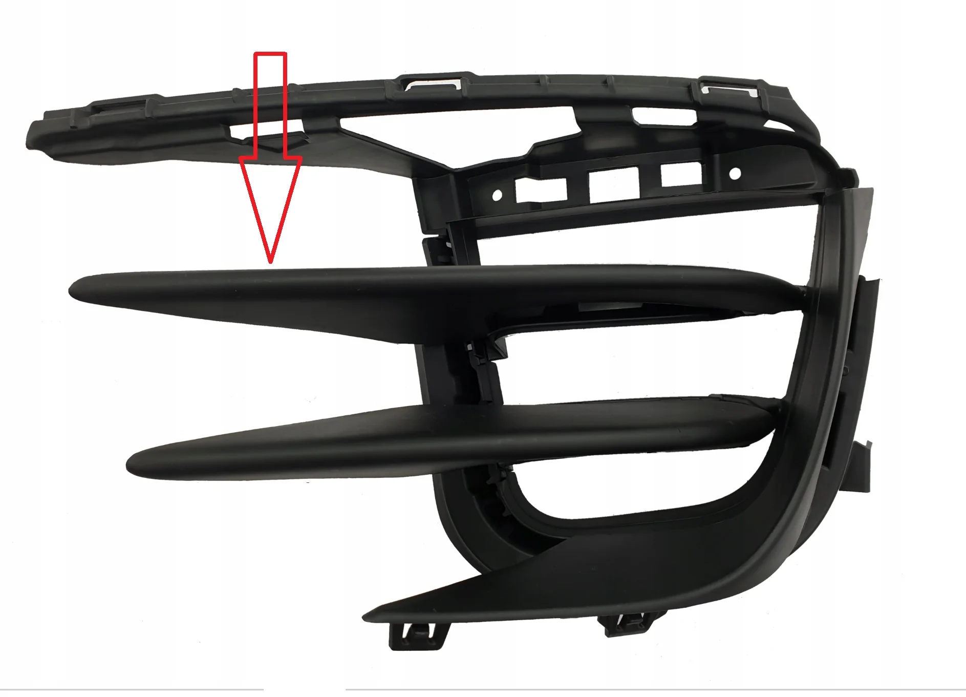 Listwa kratki zderzaka PORSCHE MACAN 95B 14-17r LEWA górna (95B8076851E0, 95B8076851)