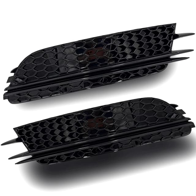 Kratka zderzaka AUDI A6 C7 RS-LOOK 11-14 BLACK LEWA + PRAWA