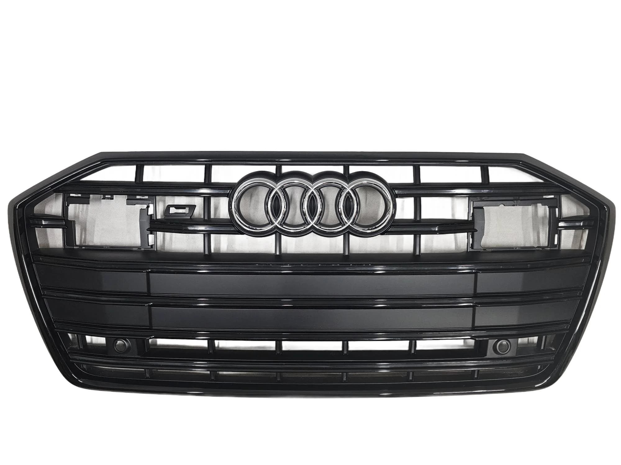 Gril atrapa zderzaka AUDI A6 C8 4K0 S-LINE BLACK (4K0, 853, 653)