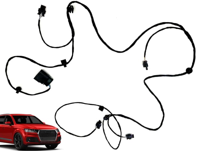 Wiązka czujników PDC - AUDI Q7 4M 4xPDC