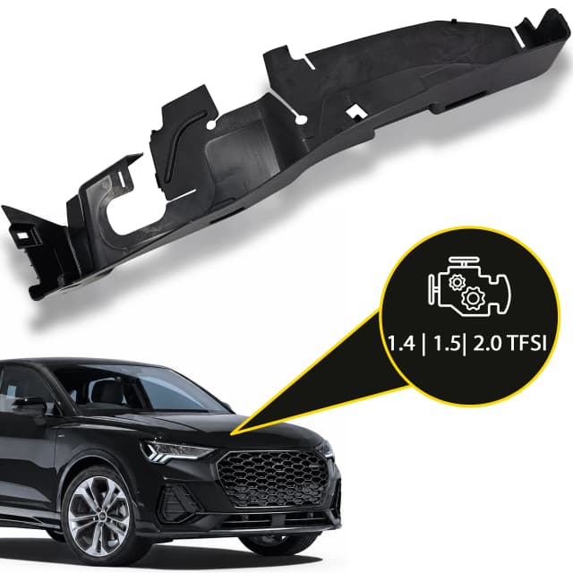 Kierownica powietrza prawa AUDI Q3 83A 1.4 18-25r