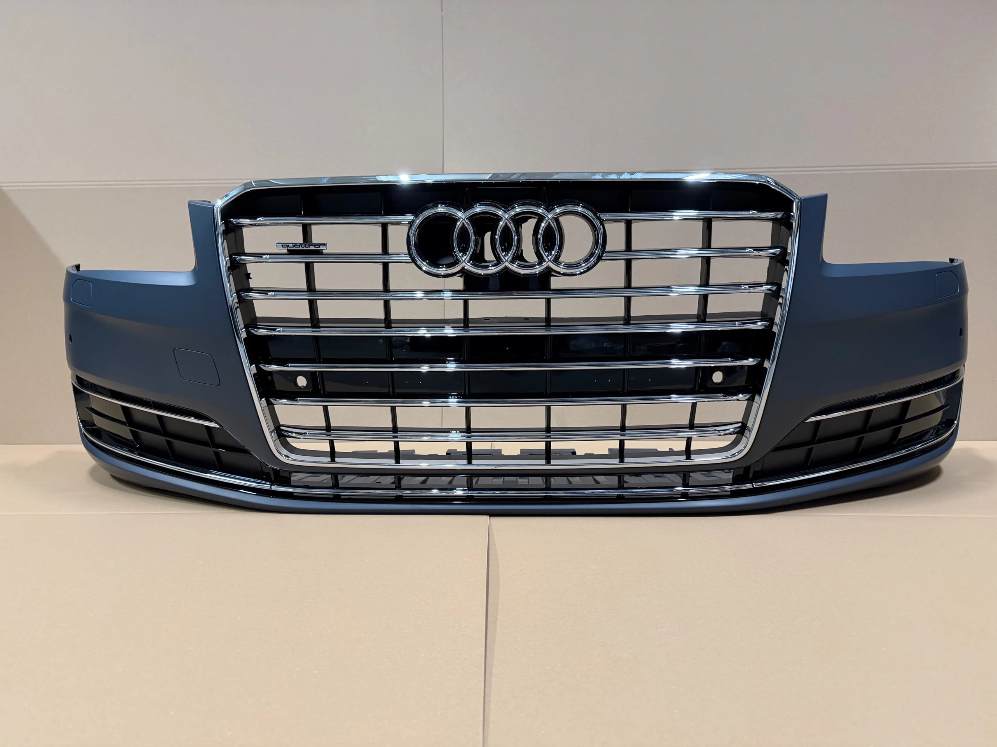 Zderzak przedni AUDI A8 D4 FL 4x PDC (4H0807437F)