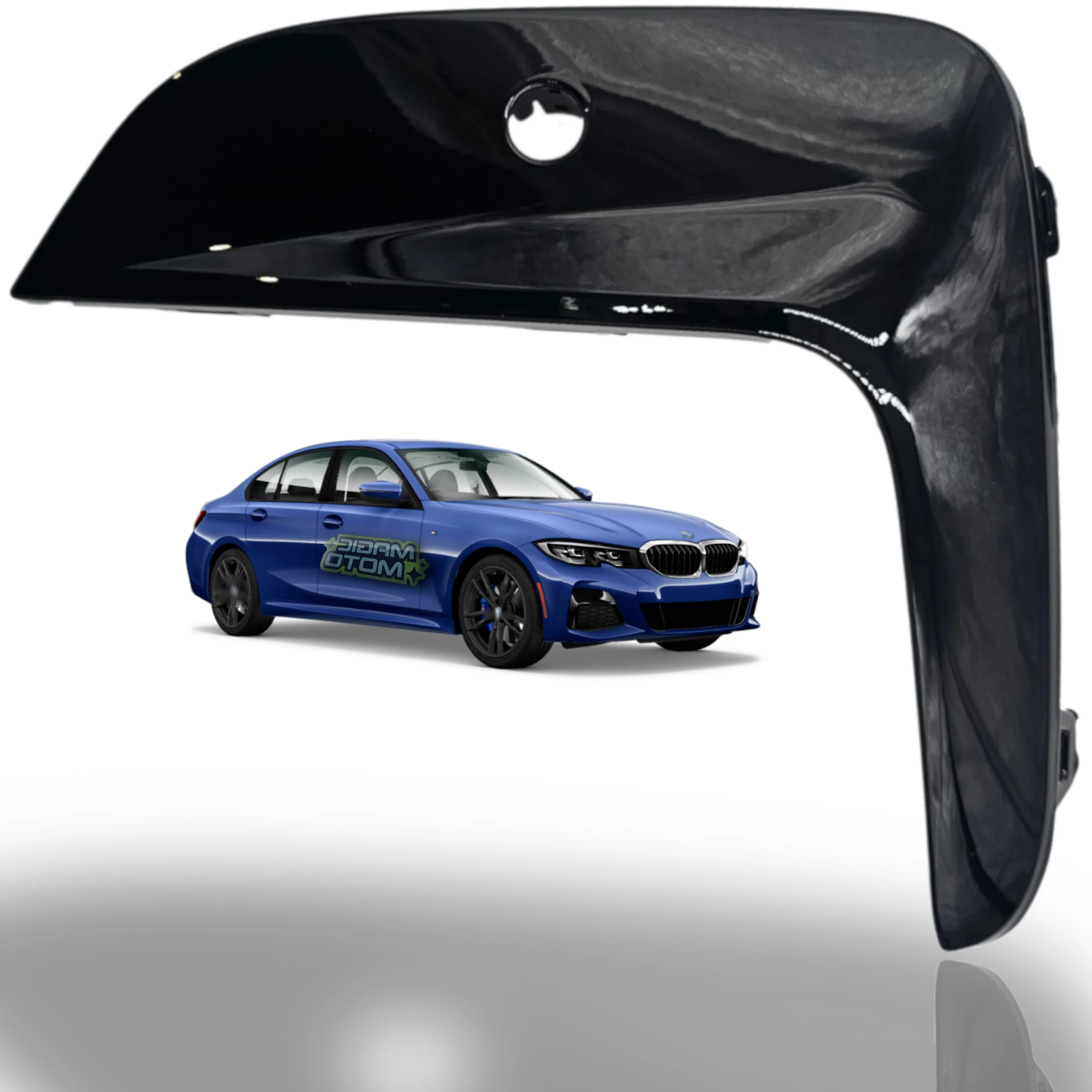 Listwa kratki zderzaka LEWA BMW 3 G20 G21 PRZED LIFT 18-22r- M-PAKIET (51118079595, 8079595)