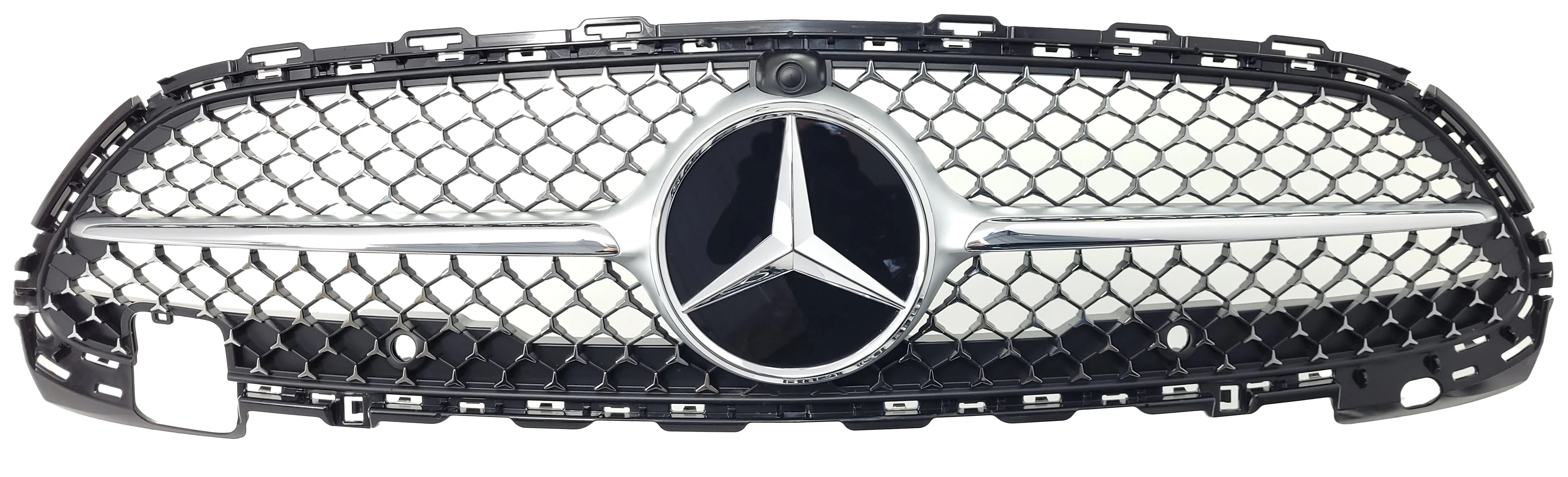 Atrapa zderzaka MERCEDES C-KLASA W206 AMG Line Silver Zaślepka (A2068882100)