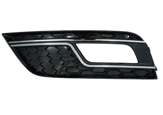 Kratka zderzaka A4 B8 FL RS LOOK CHROM LEWA