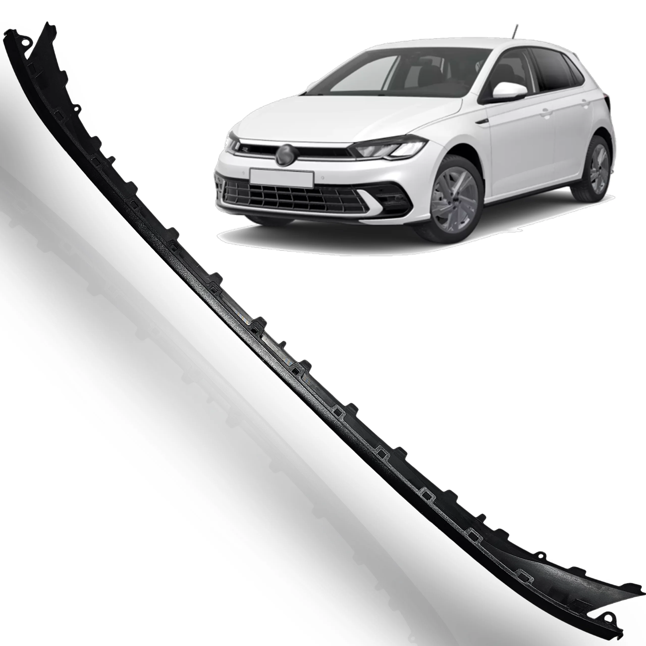 Listwa zderzaka VOLKSWAGEN POLO VI FL 21r+ R-LINE (2G0805795B)