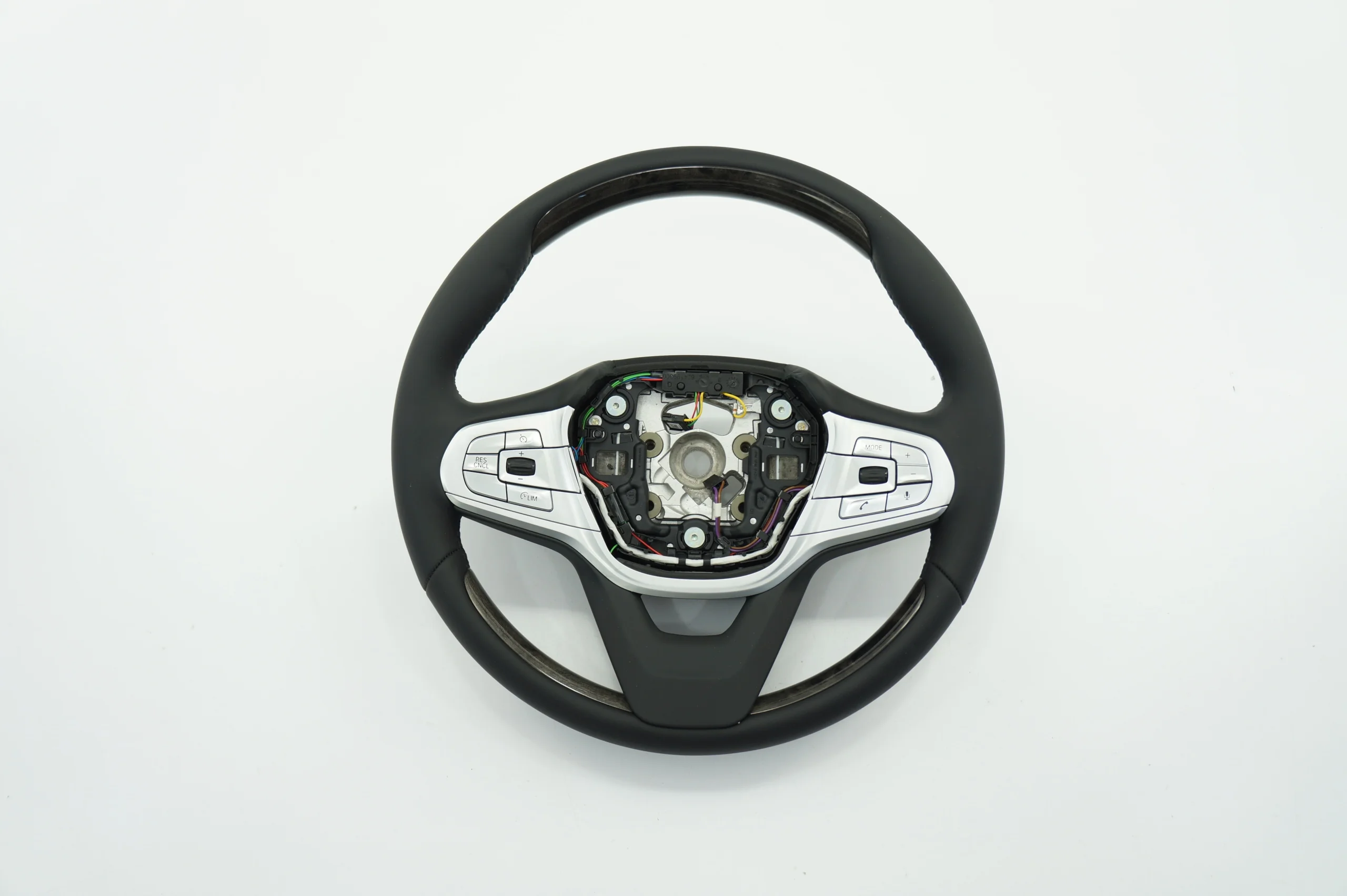 KIEROWNICA SKÓRA DREWNO BMW G11 G12 LUXURY GRAY