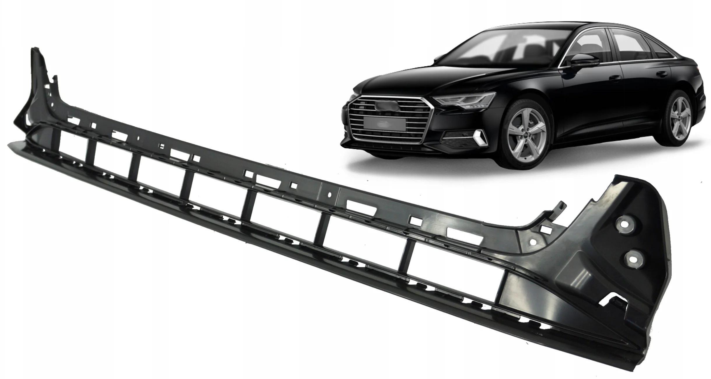 Kratka środkowa zderzaka AUDI A6 C8 4K (4K0807683)