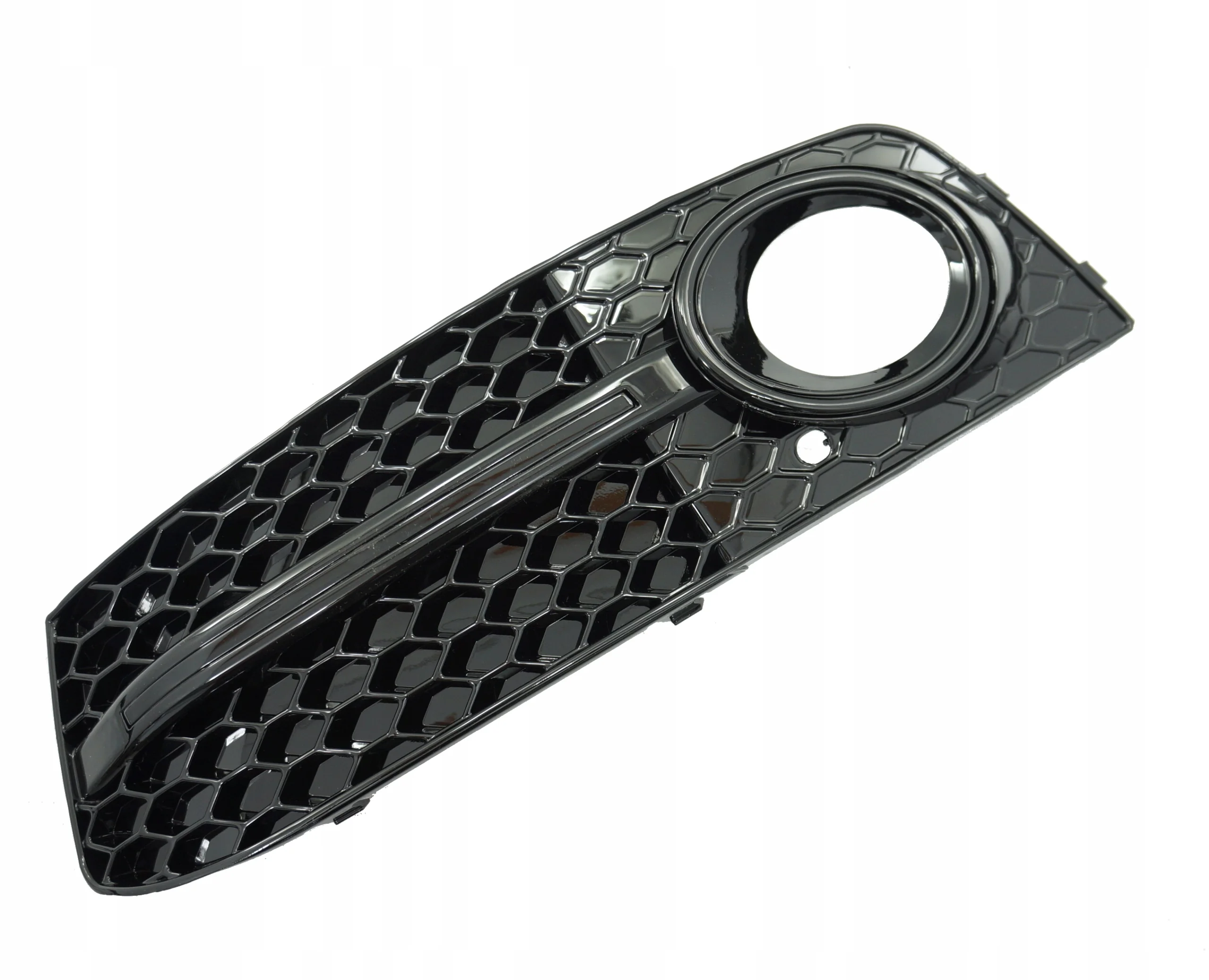 Kratka zderzaka AUDI A4 B8 RS Black look 08-11r LEWA