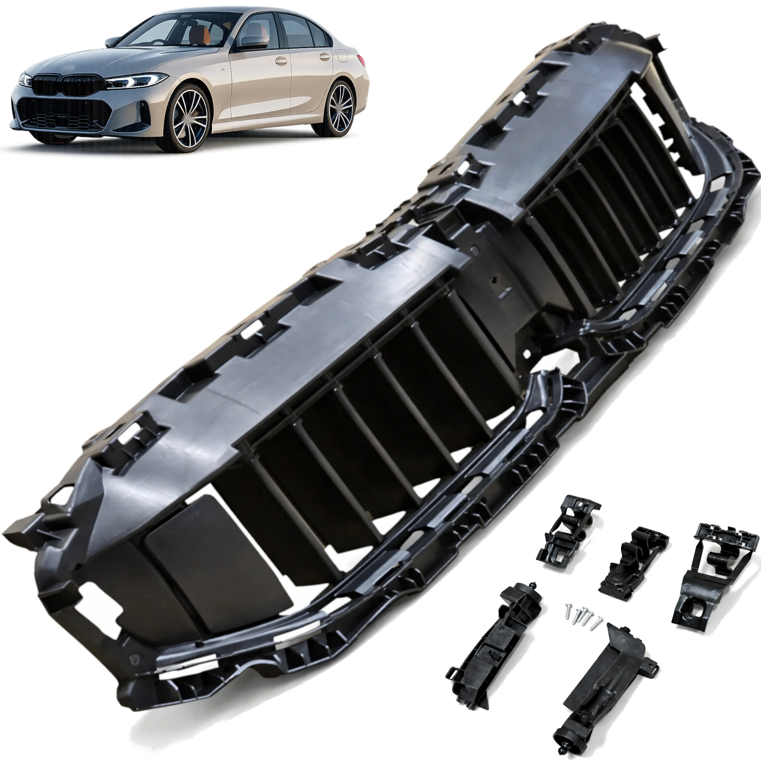 Roleta chłodnicy BMW 3 G20 G21 LCI LIFT 22R+ BEZ SILNIKA (51745A2DB49-B)