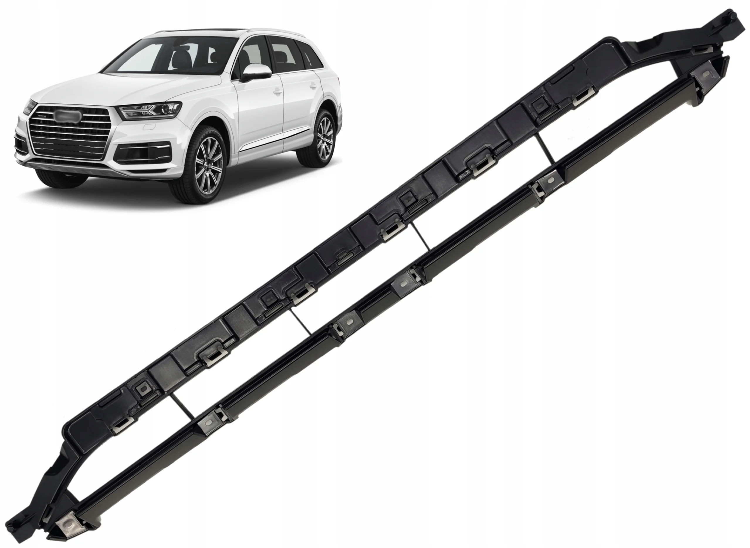 Kratka środkowa zderzaka AUDI Q7 4M (4M0807647B)