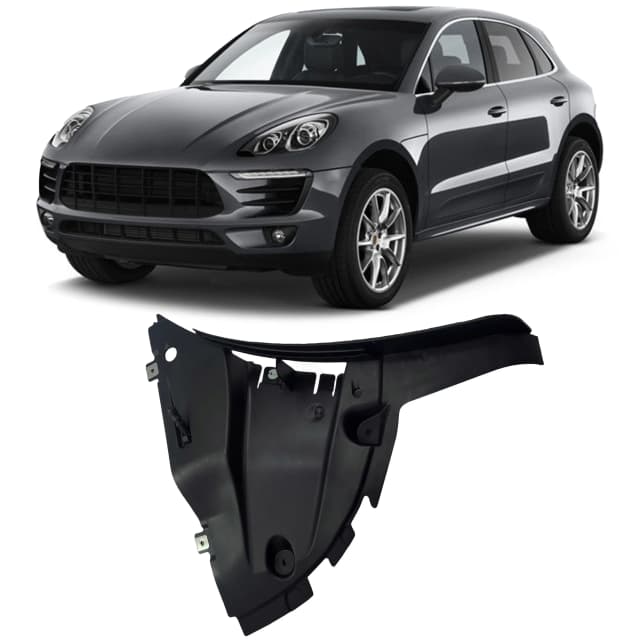 Spoiler nadkola PORSCHE MACAN 95B 14-18r PRAWY