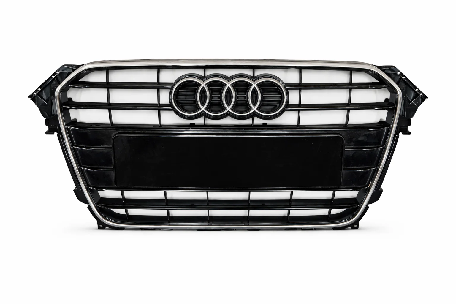 Atrapa zderzaka AUDI A4 B8 FL 2012-2016 CHROM OE (8K0, 853, 651)