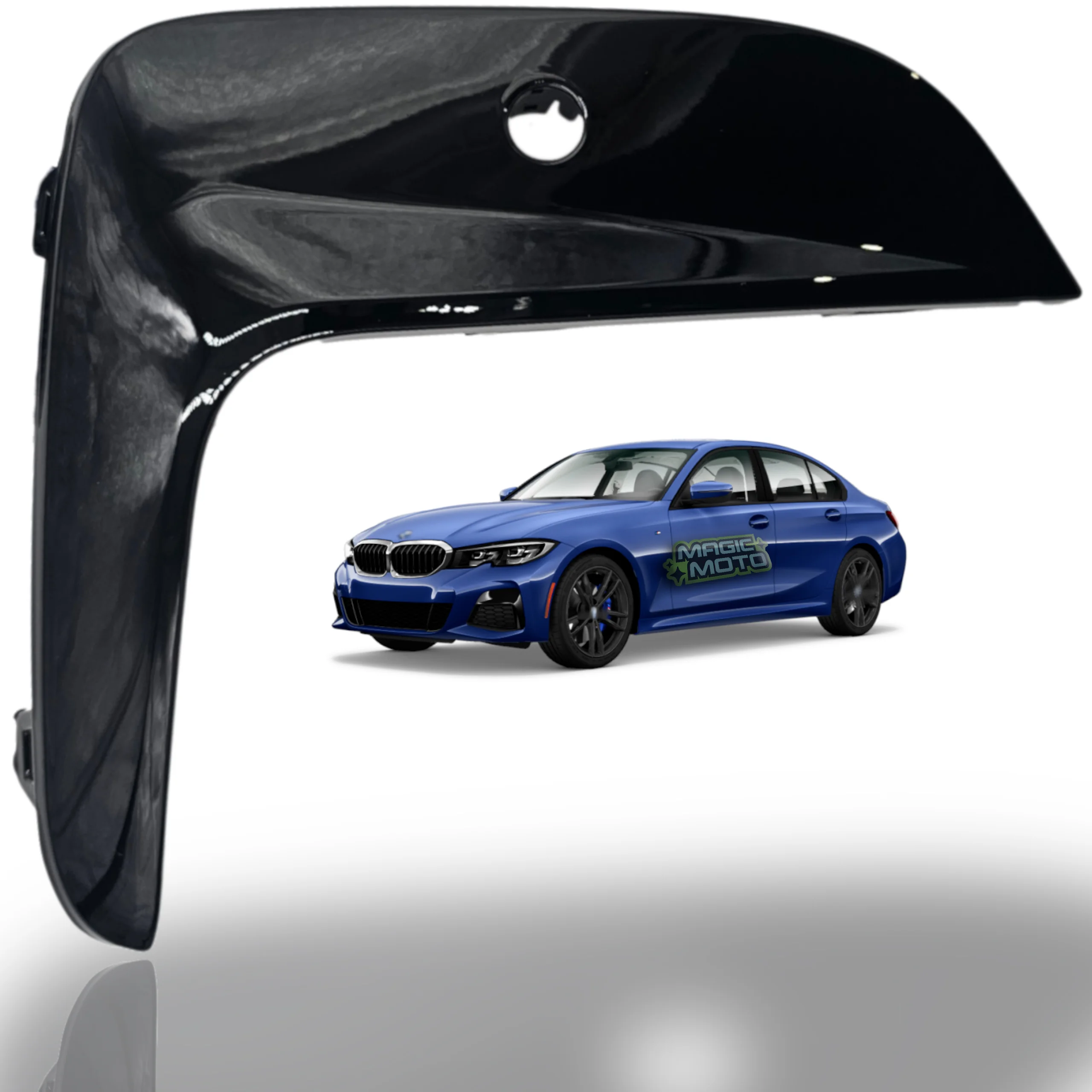 Listwa kratki zderzaka PRAWA BMW 3 G20 G21 PRZED LIFT 18-22r M-PAKIET (51118079596, 8079596)