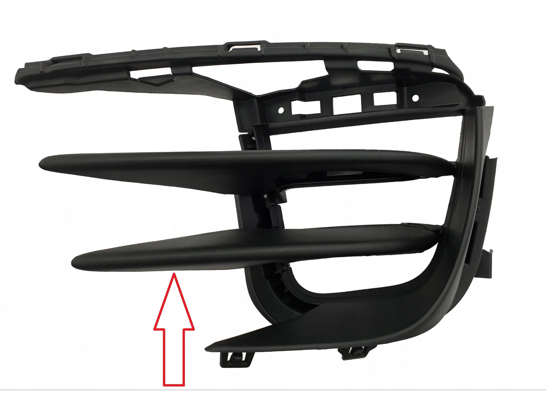 Listwa kratki zderzaka PORSCHE MACAN 95B 14-17r LEWA Dolna 95B 807 877 1E0 (95B8078771E0, 95B8078771)