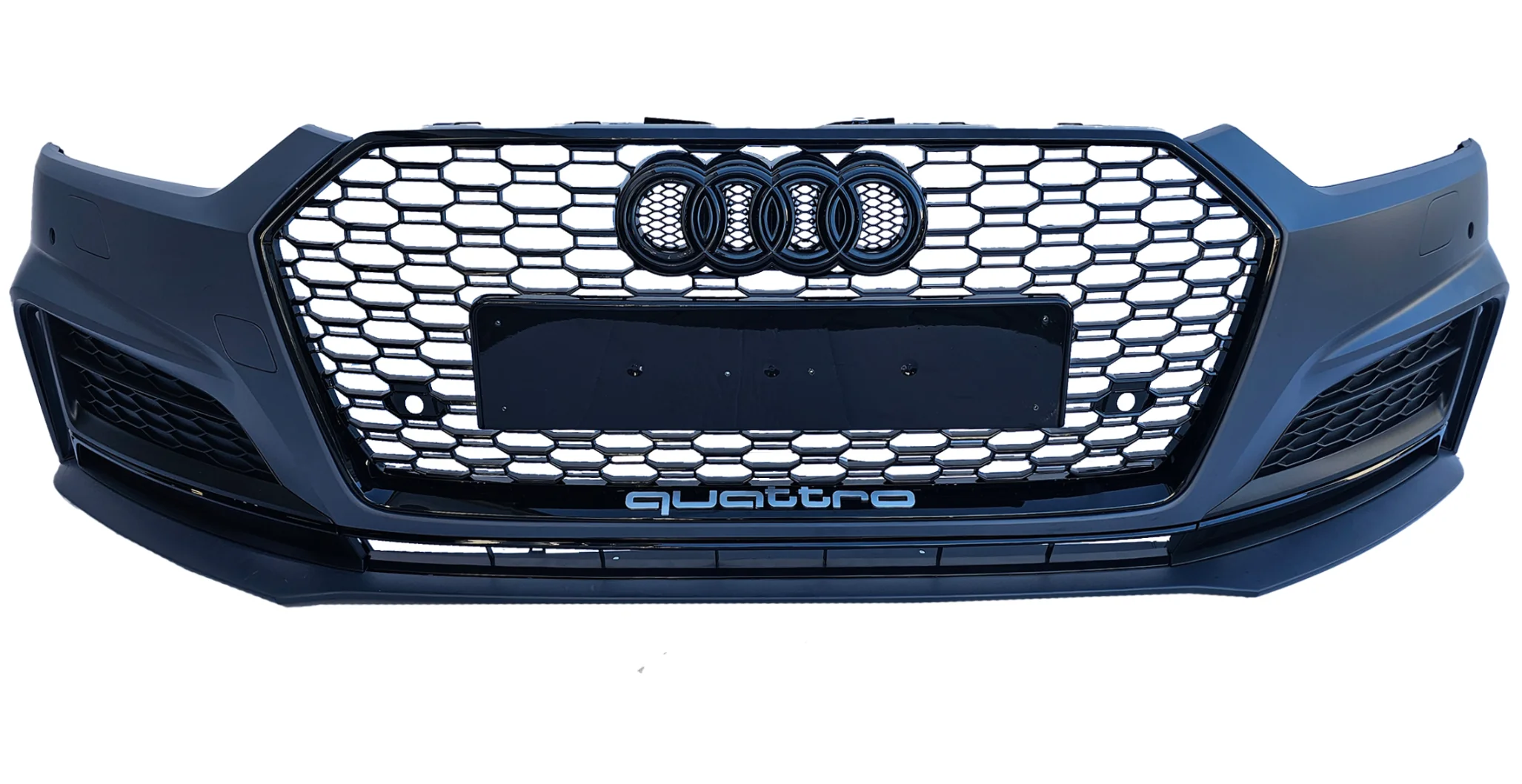 Zderzak przedni AUDI A5 8W6 16-19 S-LINE BLACK RS LOOK 4xPDC SPR