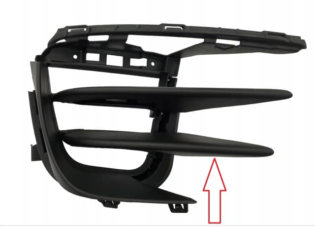 Listwa kratki zderzaka PORSCHE MACAN 95B 14-17r PRAWA dolna