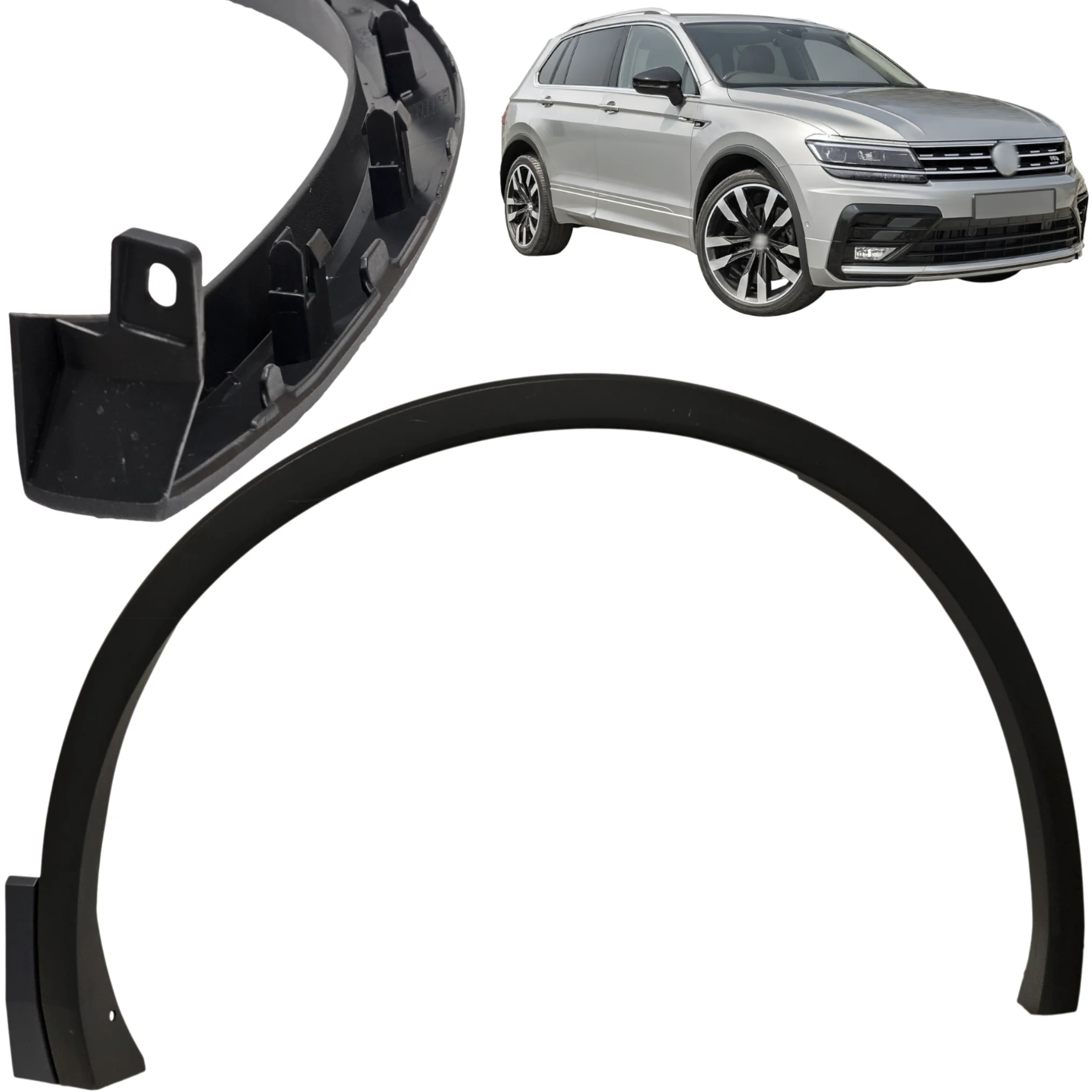 Listwa błotnika VOLKSWAGEN TIGUAN 5NA II 16-20R R-LINE PRAWY PRZÓD (5NA854732F)