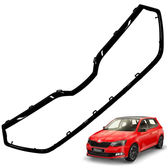 Ramka atrapy SKODA FABIA III FL 18-21R BLACK