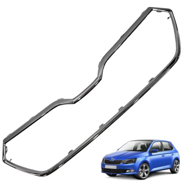 Ramka atrapy SKODA FABIA III FL 18-21R CHROM
