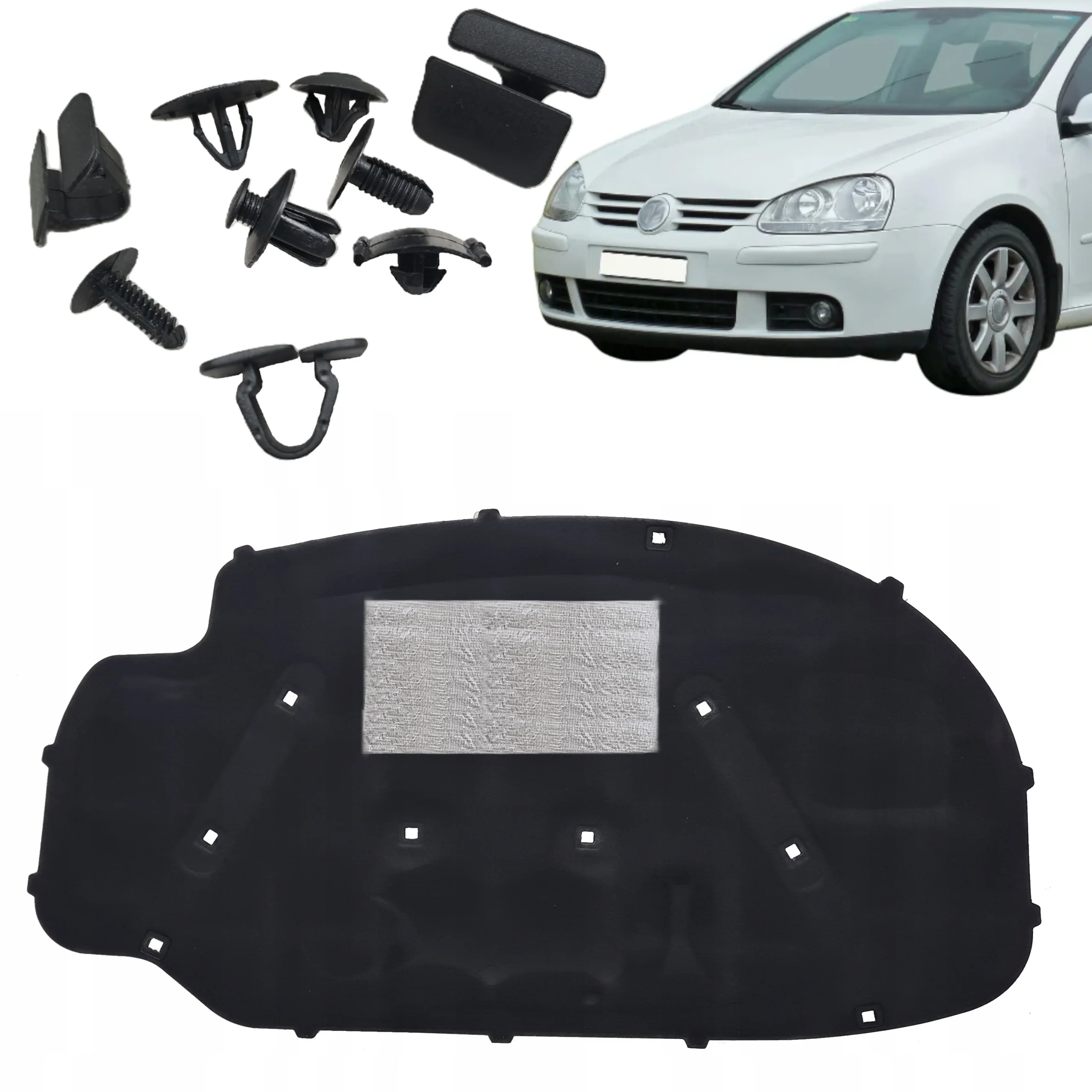 Wygłuszenie maski VW GOLF V TSI (1K0, 863, 831D)