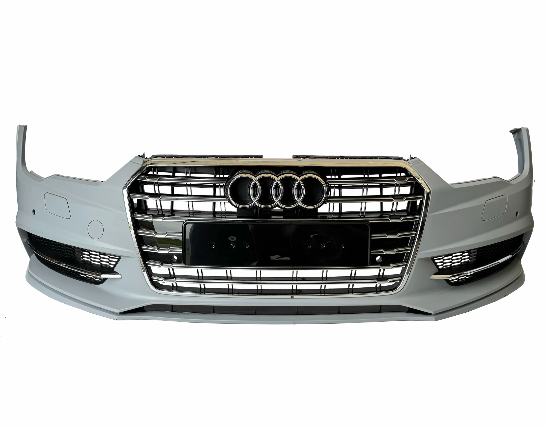 Zderzak przedni AUDI A7 4G8 S-LINE FL 14-18R S7 LOOK CHROM (4G8807437AD, 4G8807437AE, 4G0807437AG)