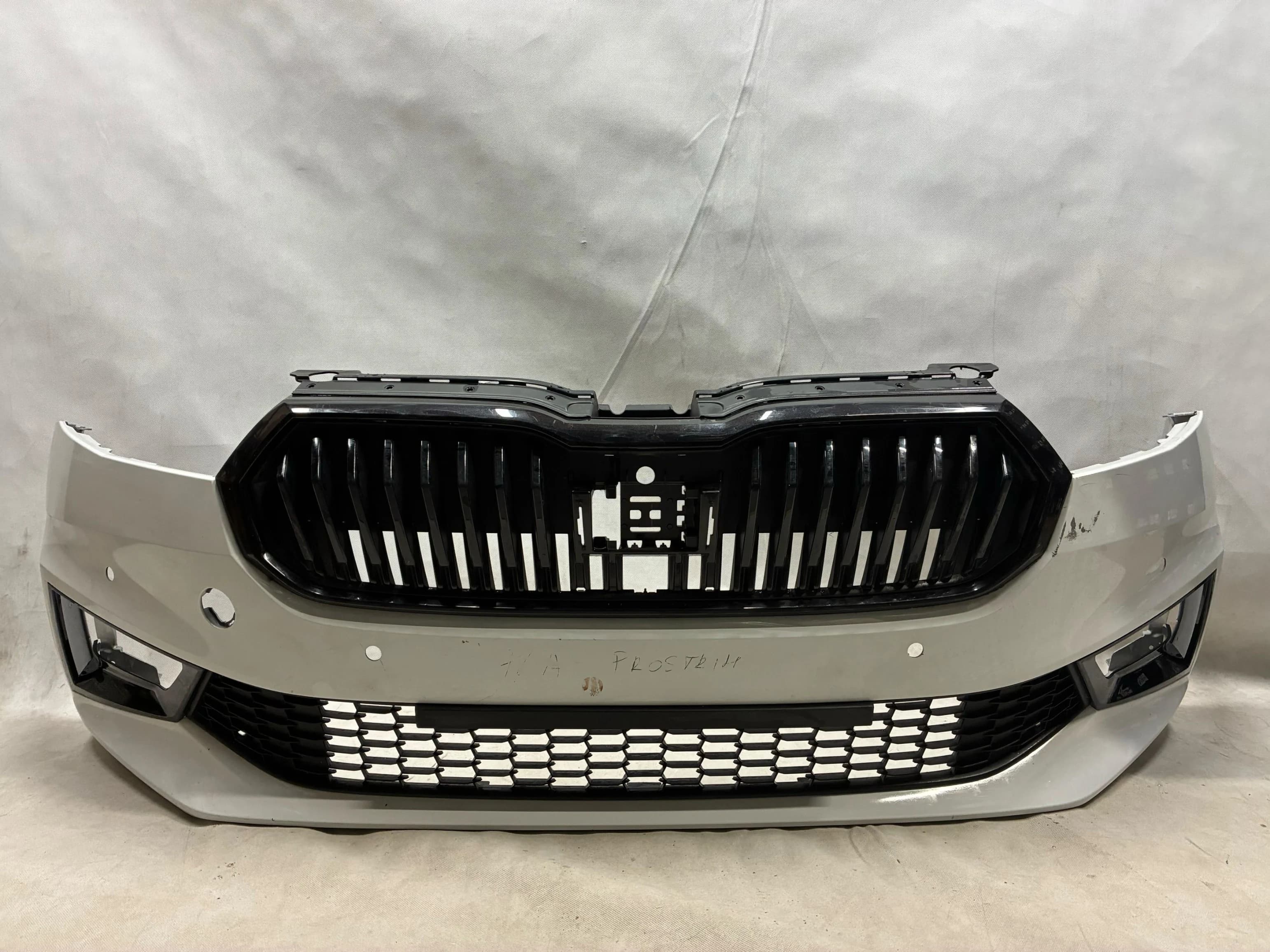 Zderzak przedni SKODA FABIA IV 21r- 6xPDC (3) (6VA807221)