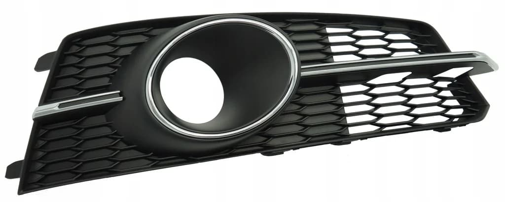 Kratka zderzaka AUDI A6 C7 FL S-LINE/COMPETITION/S6 Chrom ACC PRAWA (4G0807648C, 4G0807648CBMT)