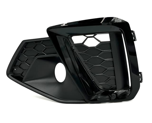 Kratka zderzaka AUDI A4 B9 FL S-LINE LEWA Black