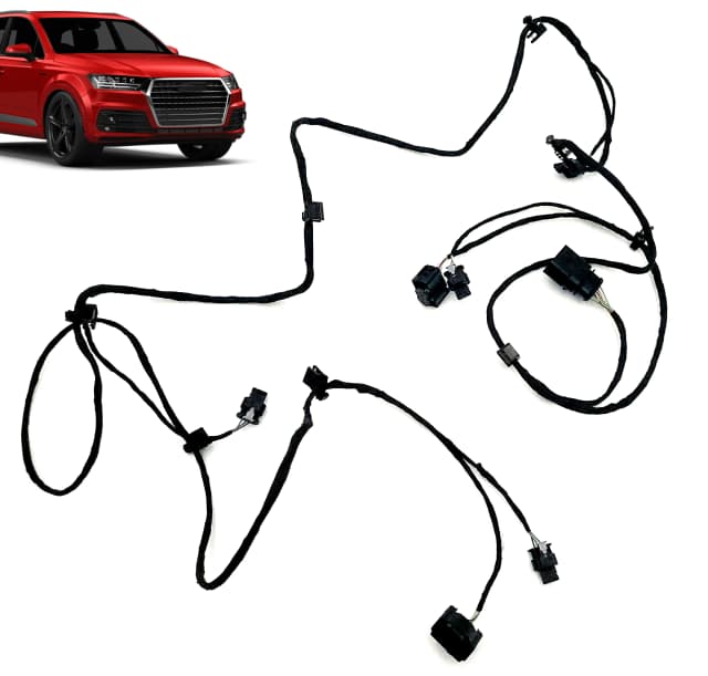 Wiązka czujników PDC - AUDI Q7 4M 4xPDC + RADAR